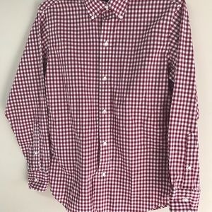 Brooks Brothers Gingham Button Down Shirt Men’s Sz M